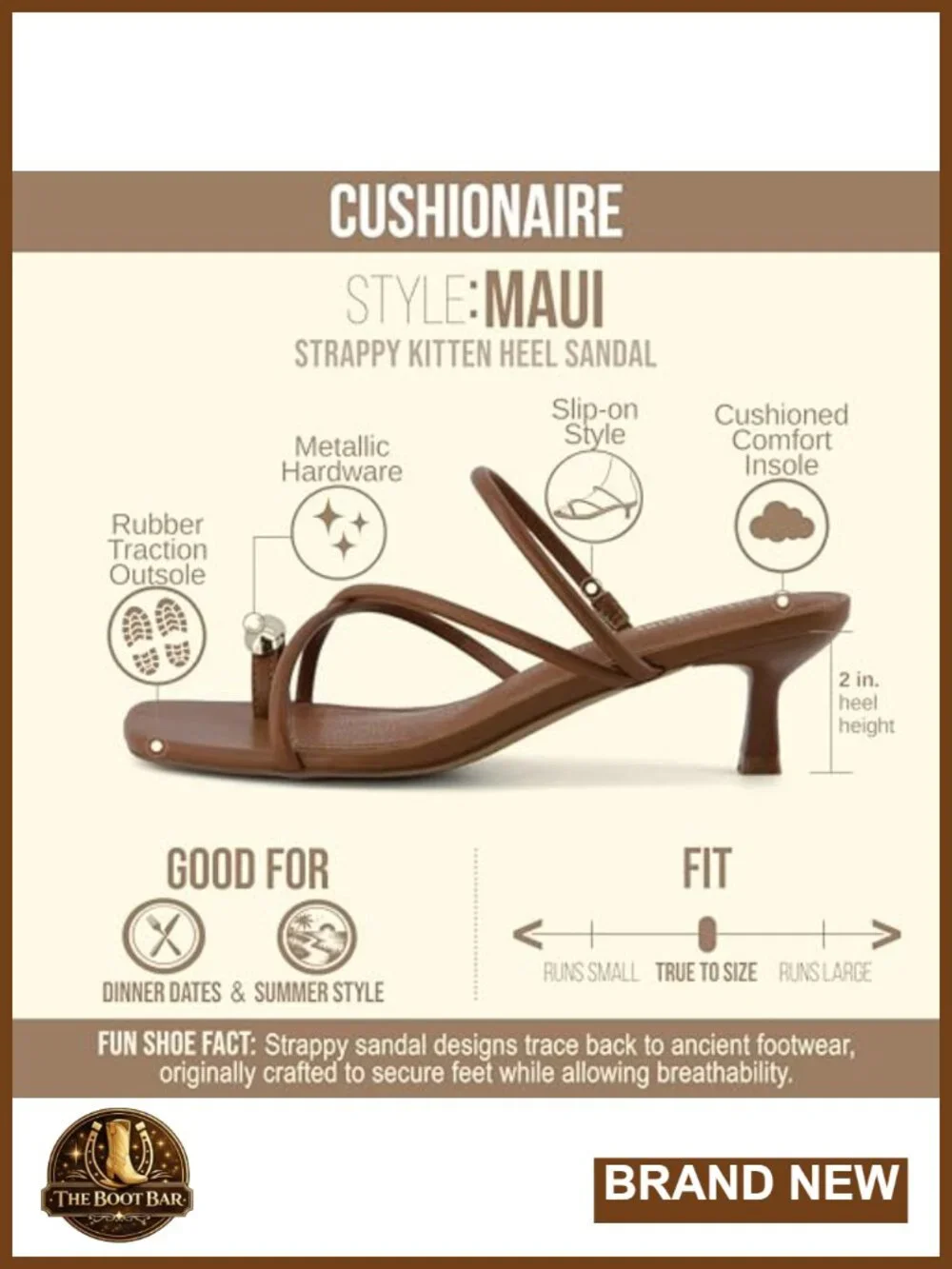 Strappy Square Toe Kitten Heel Sandals Vegan Leather Slip On Heels